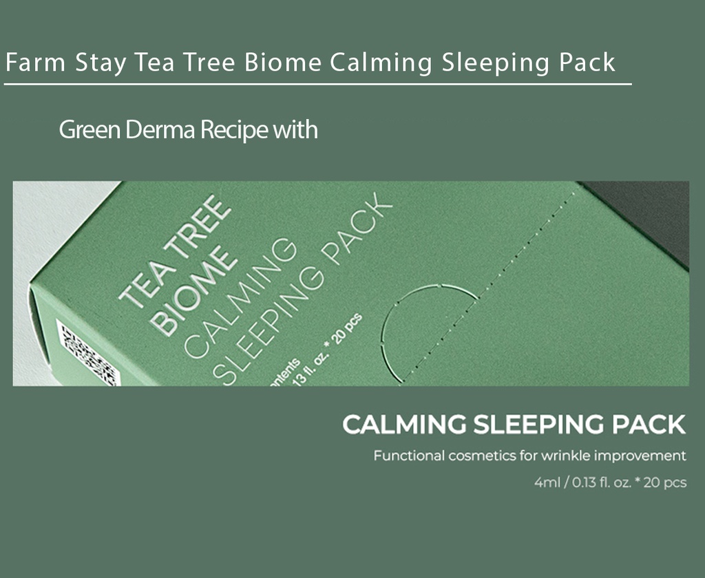 TEA TREE BIOME CALMING SLEEPING \n PACK