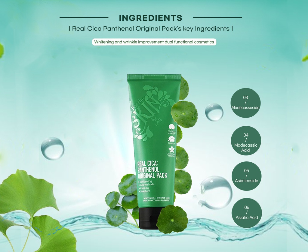 REAL CICA PANTHENOL ORIGINAL PACK \n 120ml