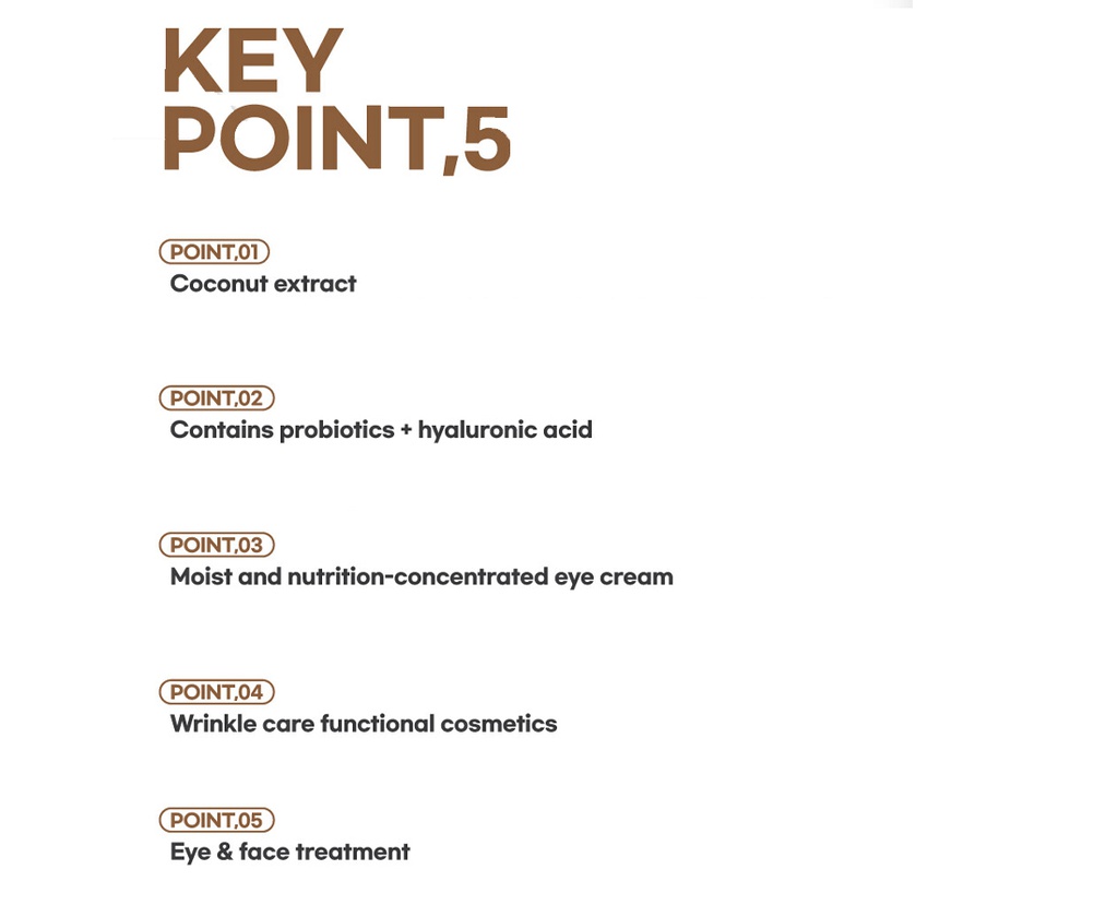 SUPER FOOD REAL VEGIFARM EYE &amp; FACE CREAM - COCONUT 45ml