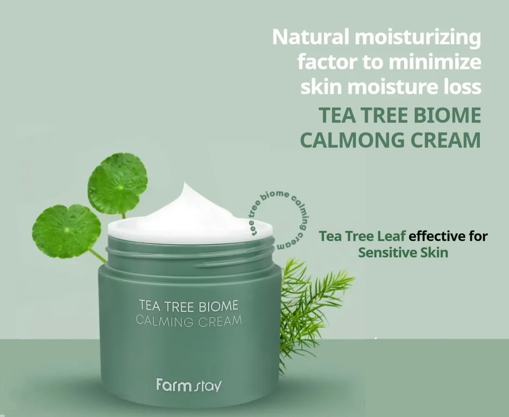 TEA TREE BIOME CALMING CREAM \n 80 ml