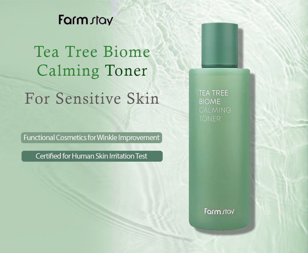 Tea Tree Biome Toner + Water Cream