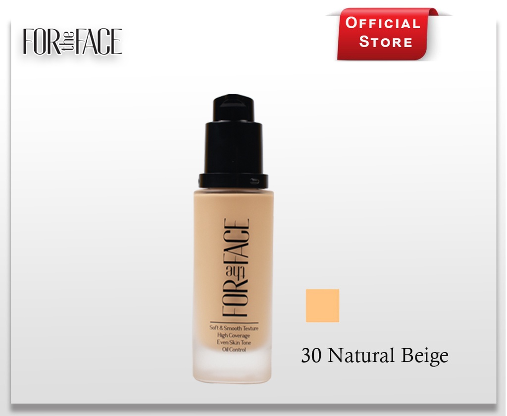 HIGH COVERAGE FOUNDATION - 30 NATURAL BEIGE 30ml