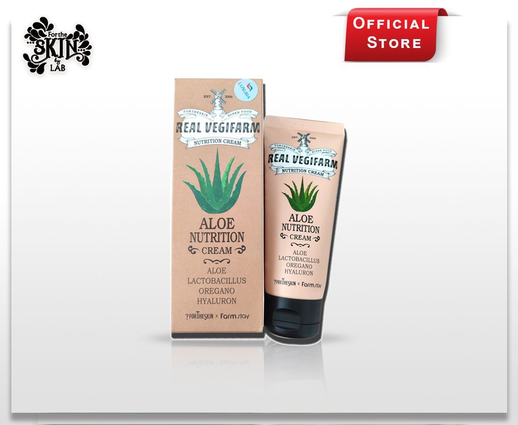 SUPER FOOD REAL VEGIFARM NUTRITION CREAM-Aloe (100 ml)