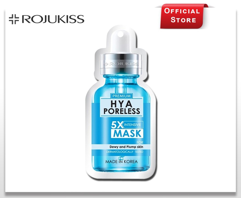 ROJUKISS HYA PORELESS 5X INTENSIVE MASK 25mL X 12 Pcs