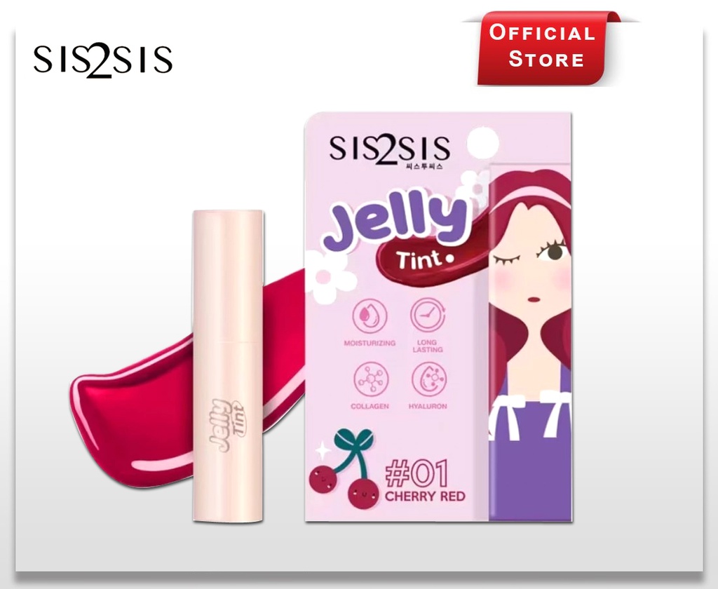 SIS2SIS JELLY TINT 1.5G 01 x 4