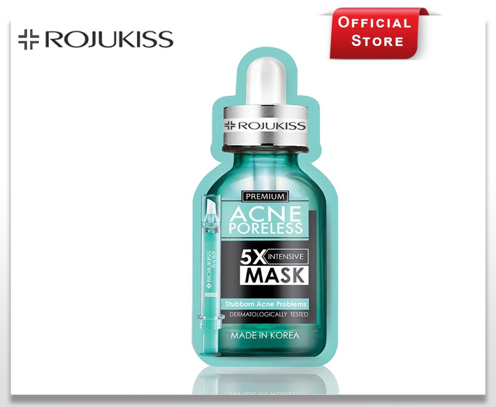 ROJUKISS ACNE PORELESS 5X INTENSIVE MASK 25ml x12