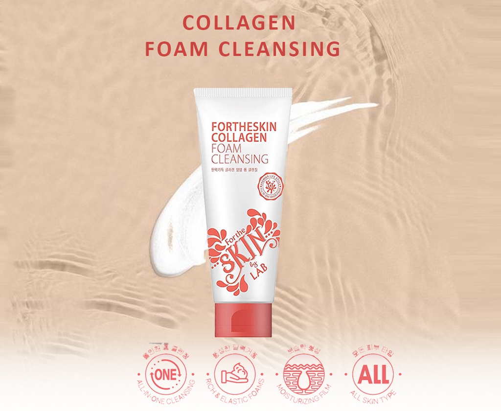 COLLAGEN FOAM CLEANSING \n 180 ml