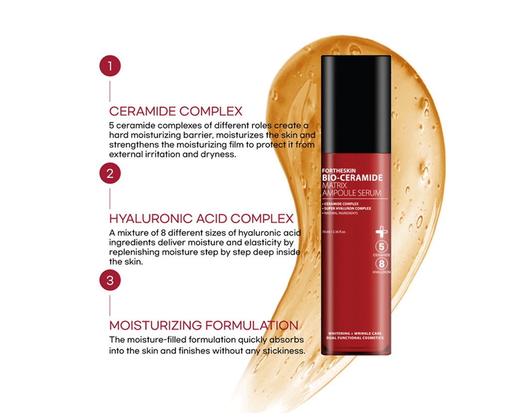 BIO-CERAMIDE MATRIX AMPOULE SERUM \n 70 ml