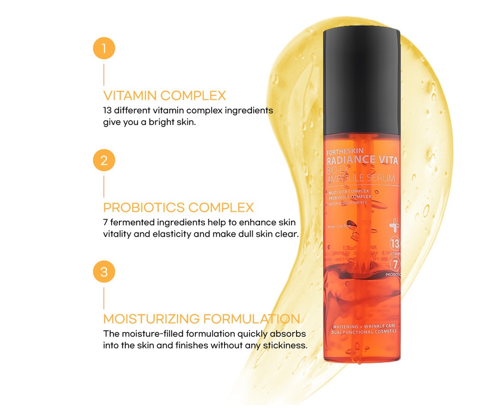 RADIANCE VITA BIO-EX AMPOUL SERUM \n 70ml