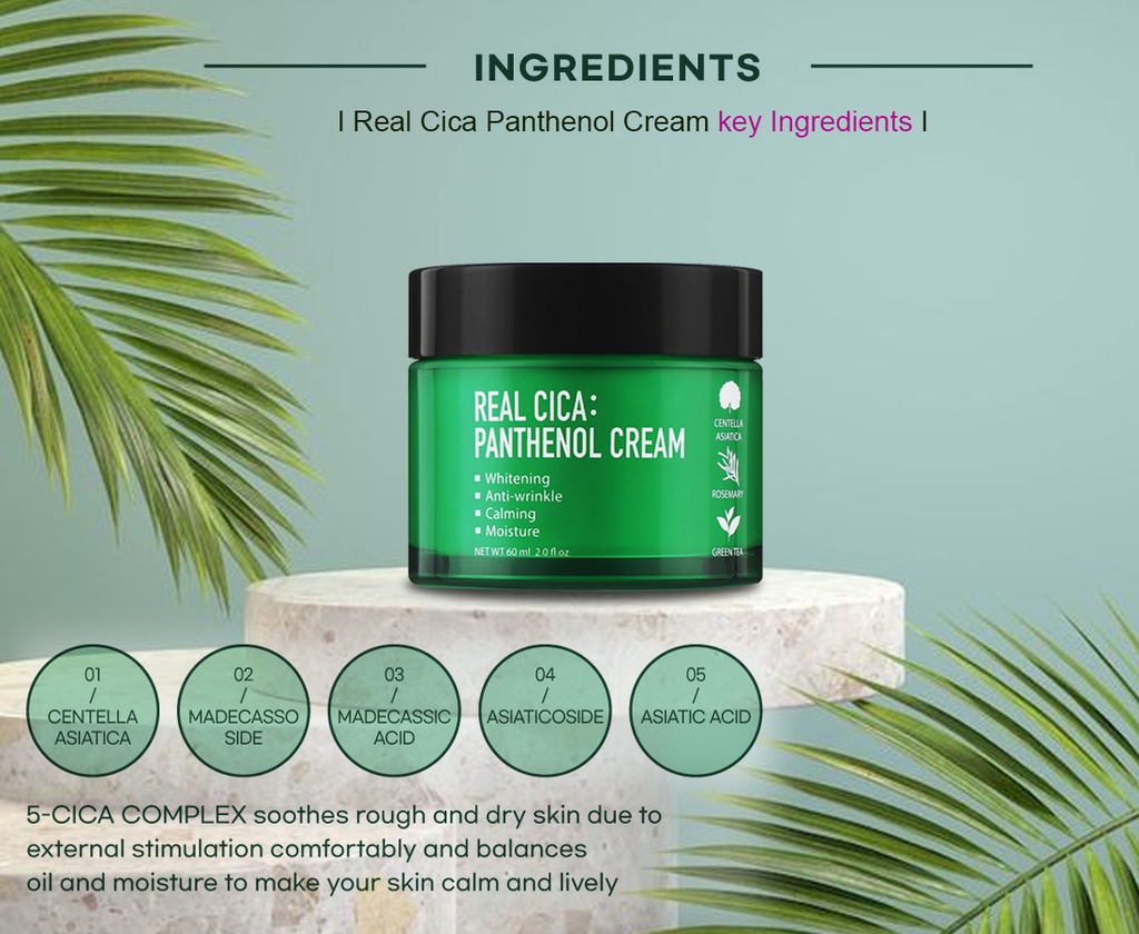 REAL CICA PANTHENOL CREAM (60ml)