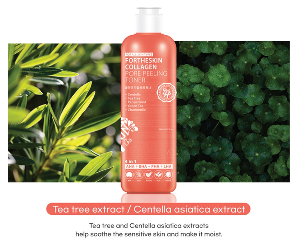 COLLAGEN PORE PEELING TONER \n 280ml