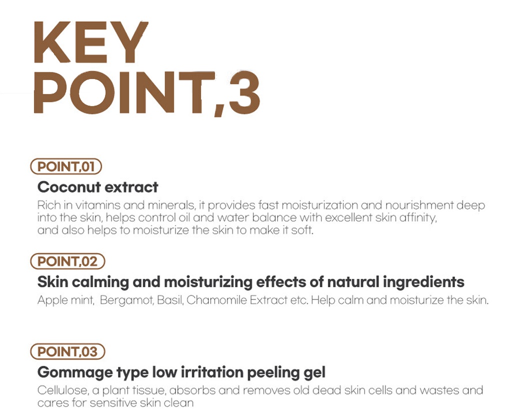 SUPER FOOD REAL VEGIFARM GOMMAGE PEELING GEL - COCONUT 120ml