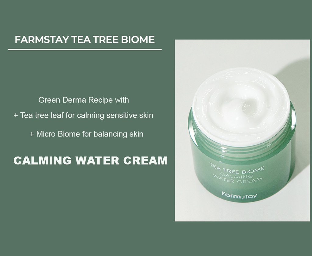 TEATREE BIOME CALMING WATER CREAM \n 80ML