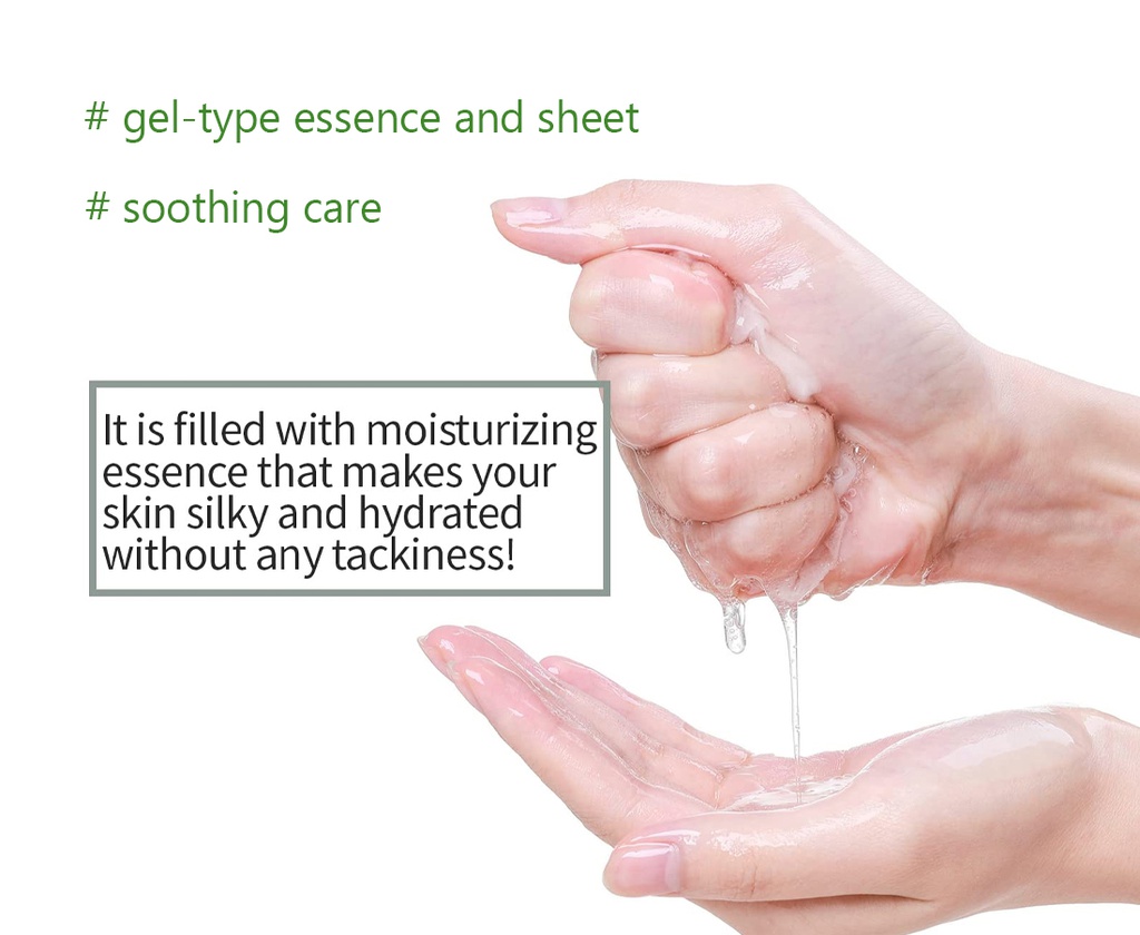 REAL TEA TREE \n  ESSENCE MASK \n 23ml