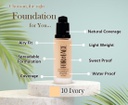 HIGH COVERAGE FOUNDATION - 10 IVORY 30ml