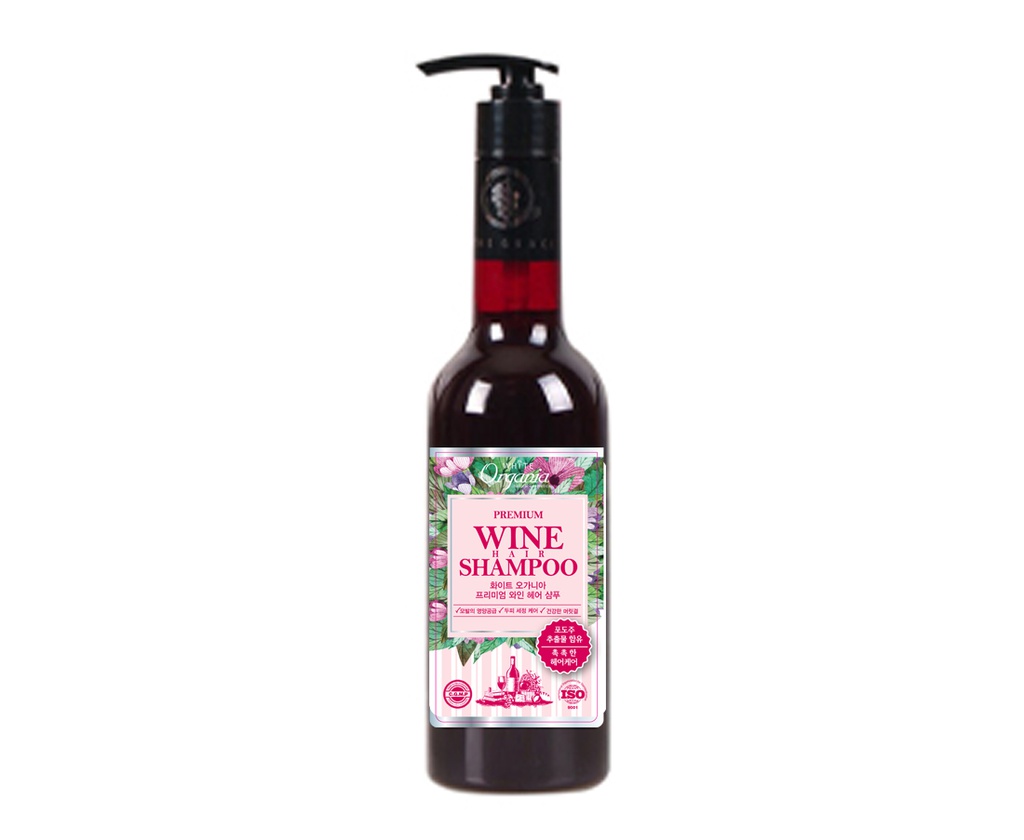 WHITE ORGANIA PREMIUM WINE SHAMPOO+ Beer Conditioner