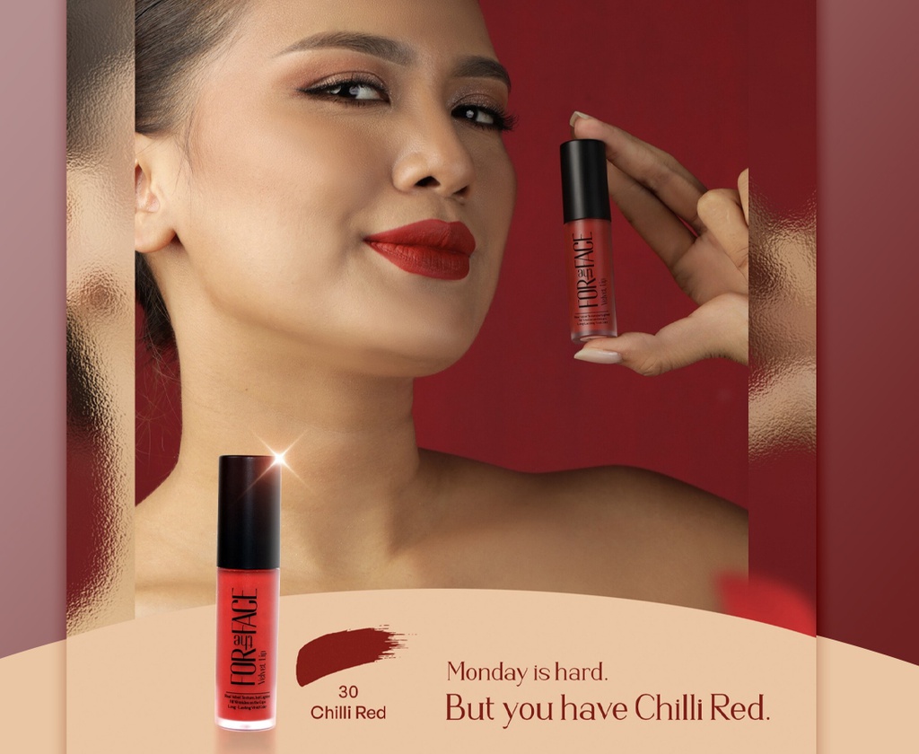 STELLA VELVET LIP - 30 CHILI RED