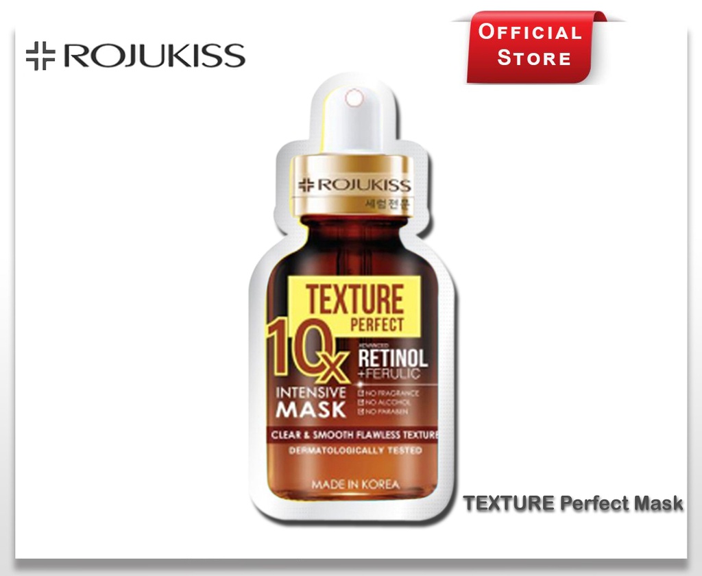 ROJUKISS PERFECT TEXTURE 10 X INTENSIVE MASK 24ml x 12