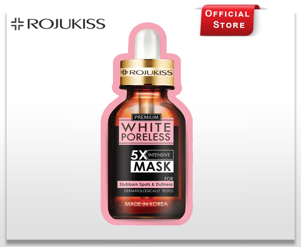 ROJUKISS WHITE PORELESS 5X INTENSIVE MASK 25 ml X 12